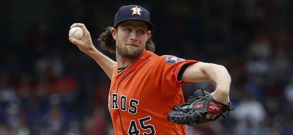 Gerrit Cole Astros Pitcher vs. Yankees