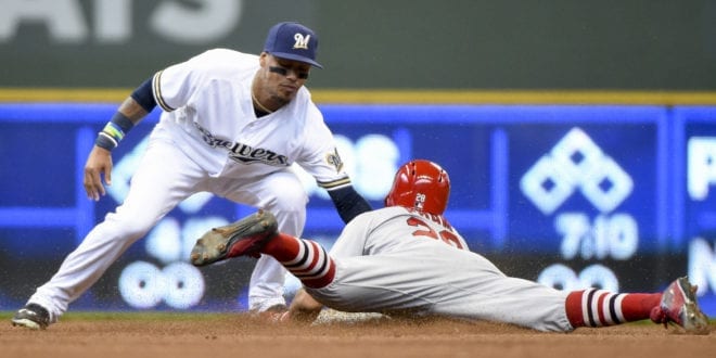 Cardinals at Brewers