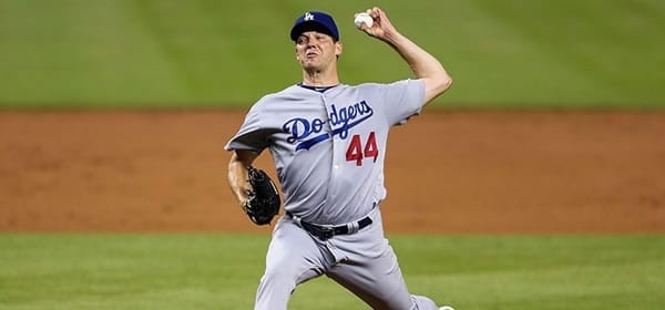 Rich Hill Dodgers starter versus the Red Sox tonight