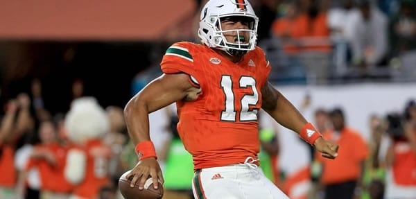 Malik Rosier Hurricanes QB versus LSU