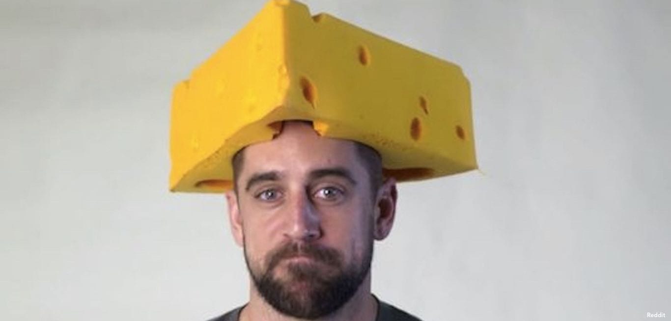 Aaron Rodgers Cheesehead