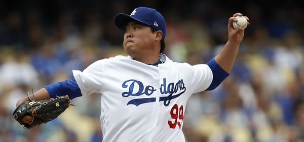 Hyun-Jin Ryu LAD starter tonight versus Arizona