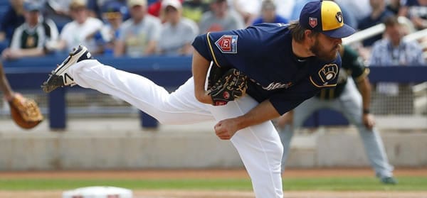 Wade Miley Brewers starter tonight versus the Cubs in Milwaukee.