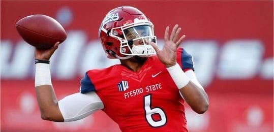 Marcus McMarylon Fresno State QB vs Boise State