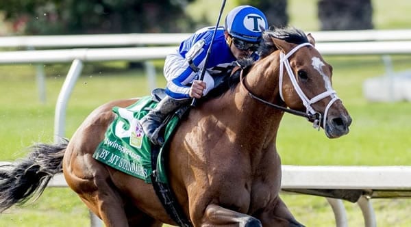 by-my-standards-horse By My Standards winning the Louisiana Derby