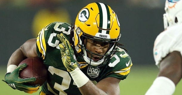 Aaron Jones RB Green Bay Packers