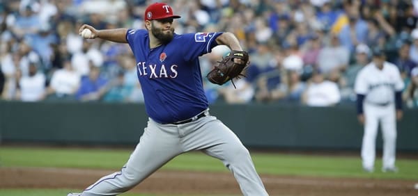 Lance Lynn Rangers Starting Pitcher