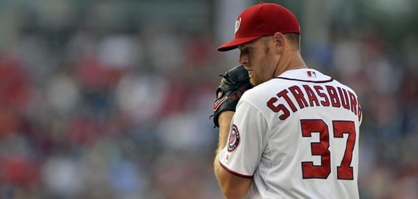 Stephen Strasburg Nationals Starting Pitcher in Game 6