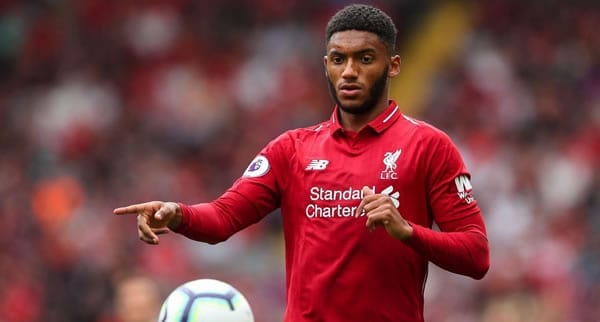 Joe Gomez Liverpool