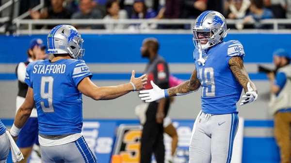 Lions QB Stafford & WR Golladay