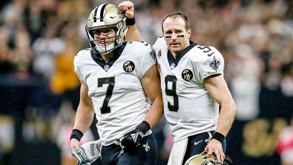 Drew Brees & Taysom Hill Saints