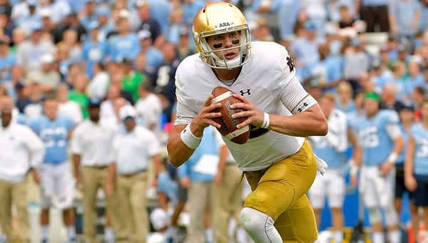 Ian Book QB Fighting Irish