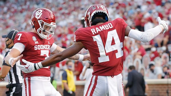 oklahoma-sooners-spencer-rattler-charleston-rambo Oklahoma Sooners Rattler and Rambo