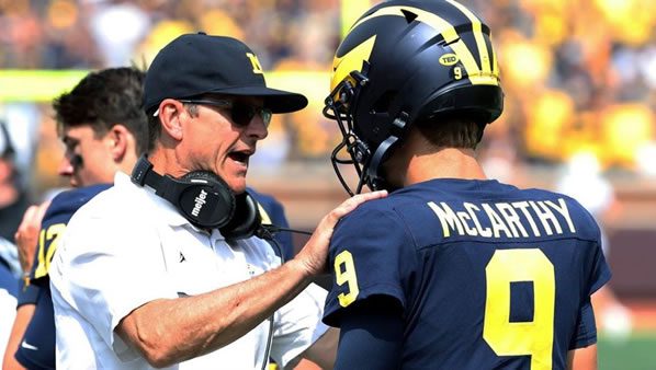 JJ McCarthy Michigan Rookie QB