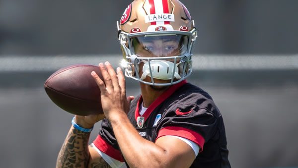 Trey Lance QB 49ers