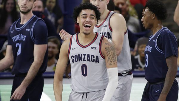 Julian Strawther Guard Gonzaga