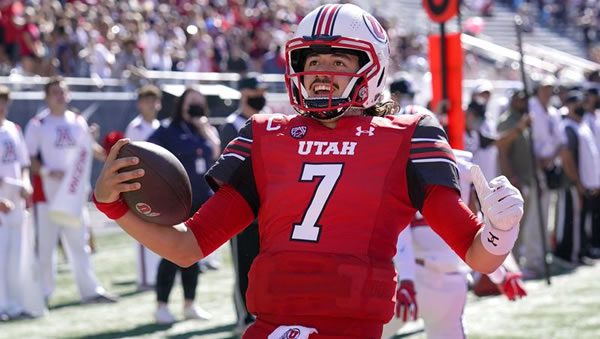 Utah Utes QB Cameron Rising