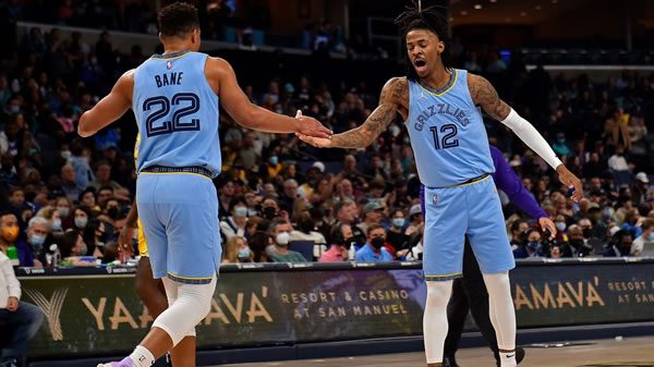 Ja Morant & Desmond Bane Memphis