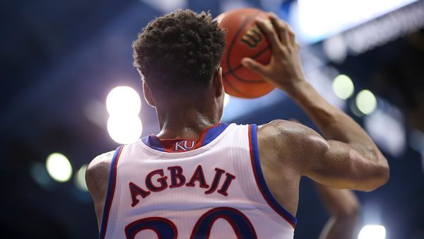 Ochai Agbaji Kansas Jayhawks