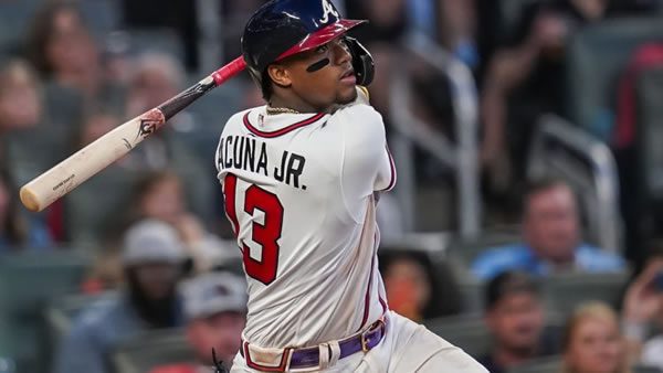 Ronald Acuna Jr. Braves Left Fielder