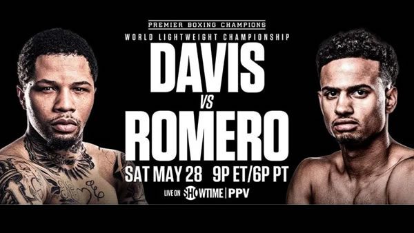 Davis vs. Romero WBA Lightweight Title Fight