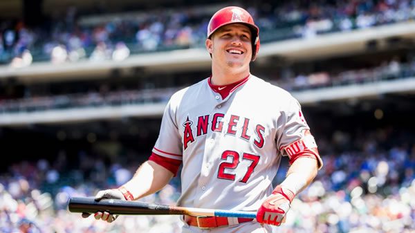 MIke Trout Angels