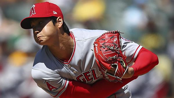 Shohei Ohtani Angels Pitcher