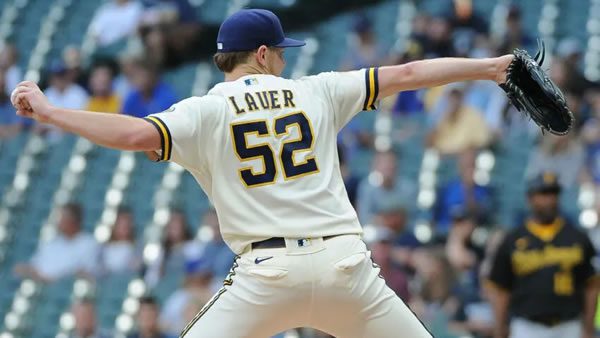 Eric Lauer Milwaukee Brewers Starting Pitcher