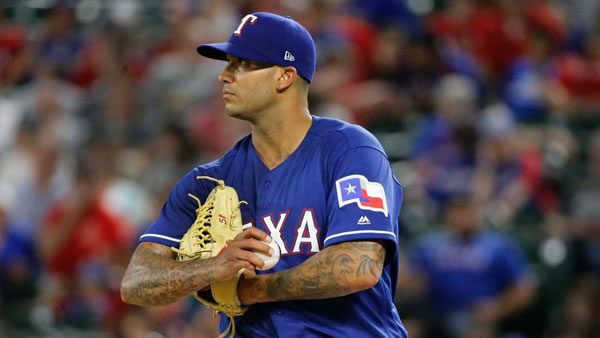 Matt Bush Texas Rangers Starting Pitcher