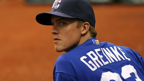 Zack Greinke Kansas City Royals Starting Pitcher