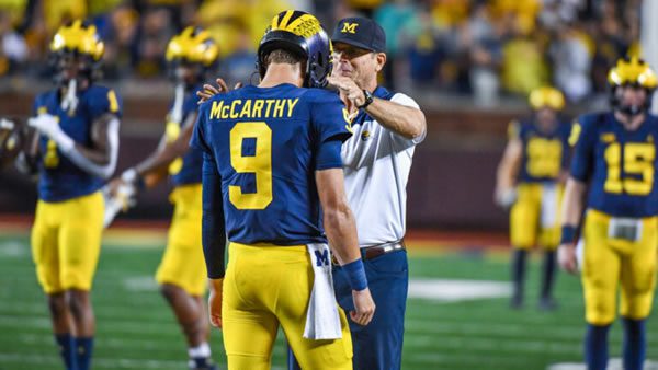 J.J. McCarthy QB Michigan Wolverines