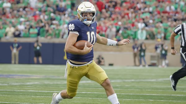 notre-dame-drew-pyne-qb Drew Pyne Notre Dame QB