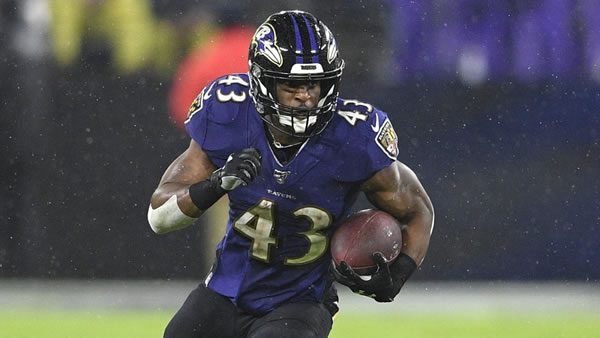 Justice Hill RB Ravens