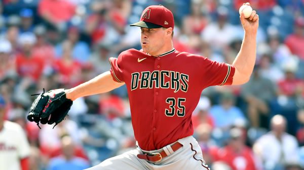 Joe Mantiply Arizona Starting Pitcher Game 4