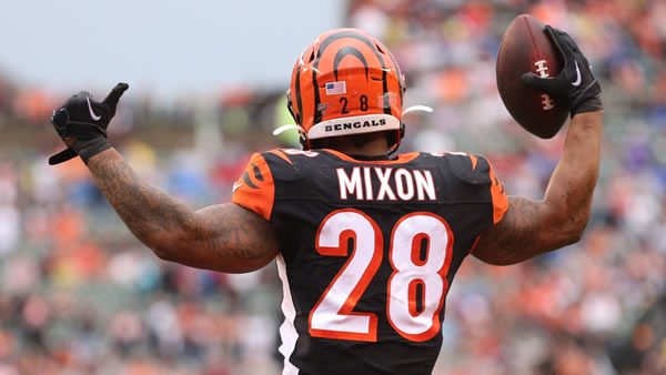 Joe Mixon RB Cincinnati Benglas