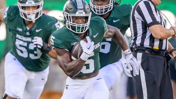 Nathan Carter RB Michigan State Spartans