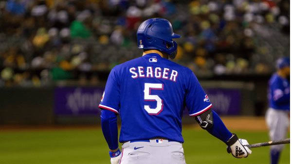 Corey Seagar Texas Rangers SS