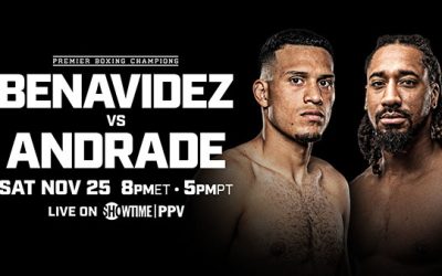 Benavidez vs. Andrade: WBC Super Middleweight Title Betting Odds & Prediction